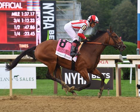 Randomized Goes Gate to Wire in Alabama Stakes