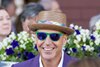 e Five Racing’s owner Bob Edwards is all smiles after his horse Carl Spackler and and his son in law  jockey Tyler Gaffalione won the 39th running of The National Museum of Racing Hall of Fame GII at the Saratoga Race Course Friday Aug. 11, 2023 in Saratoga Springs, N.Y. Photo  by Skip Dickstein