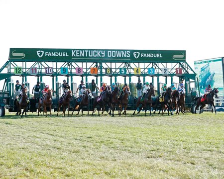 Purses, Betting Rise at Completed Kentucky Downs Meet - BloodHorse