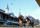 Clapton wins the Lukas Classic Stakes on Saturday, September 30, 2023 at Churchill Downs