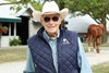 Hall of Fame trainer D. Wayne Lukas at the 2023 September Yearling Sale at Keeneland