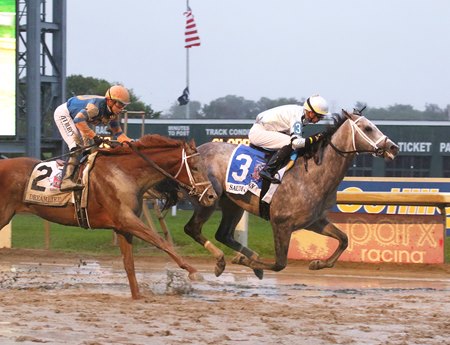 Saudi Crown wins the Pennsylvania Derby at Parx Racing 