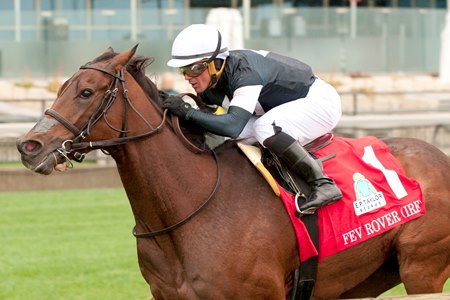 Fev Rover prevails in the 2023 E. P. Taylor Stakes at Woodbine