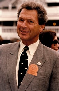 Sen. Ken Maddy at the 1994 Breeders' Cup at Churchill Downs