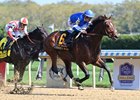 Cody&#39;s Wish wins the 2023 Vosburgh Stakes at Aqueduct