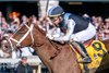 Locked with Jose Ortiz wins the Claiborne Breeders’ Futurity  (G1). 
Keeneland racing on Oct. 7, 2023