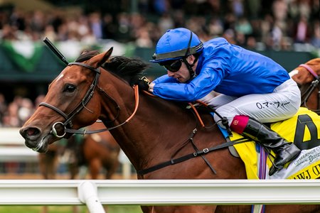 Mawj wins the Queen Elizabeth II Challenge Cup Stakes at Keeneland