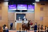 The Classic Empire colt consigned as Hip 3 in the ring at the F-T Midlantic Fall Yearling Sale