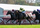 Rosallion and Sean Levey Win the G1 Qatar Prix Jean-Luc Lagardere, Hippodrome Parislongchamp, Paris France, Oct 1, 2023, Mathea Kelley 