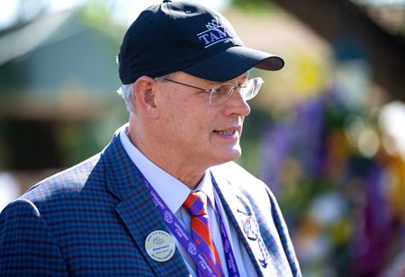 Ned Toffey at Santa Anita Park in 2023