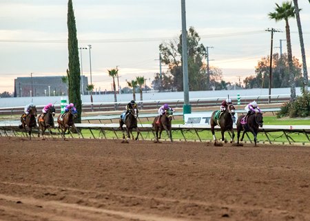 Racing at Los Alamitos Race Course