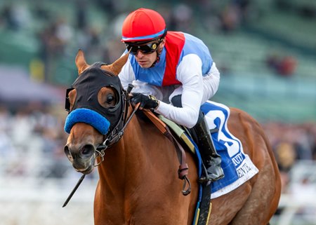 Muth wins the San Vicente Stakes at Santa Anita Park