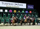 Epic Ride wins the 2024 Leonatus Stakes at Turfway Park
