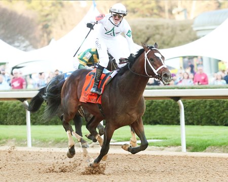 Timberlake wins the Rebel Stakes at Oaklawn Park