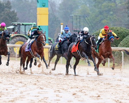 Racing at Oaklawn Park