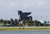 Gulfstream Park, Pegasus Statue, March 28 2024