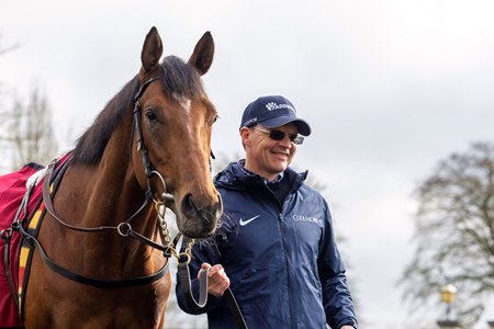 City of Troy with trainer Aidan O'Brien