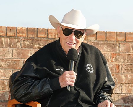 D. Wayne Lukas at Oaklawn Park