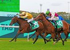 Lady Of Camelot wins the 2024 Golden Slipper Stakes at Rosehill Gardens
ridden by Blake Shinn and Trained by Gai Waterhouse &amp; Adrian Bott