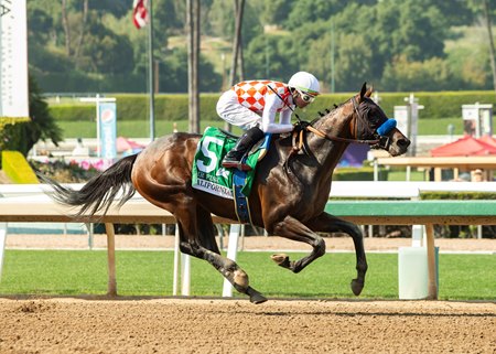 Mr Fisk wins his third stakes by taking the Californian Stakes at Santa Anita Park