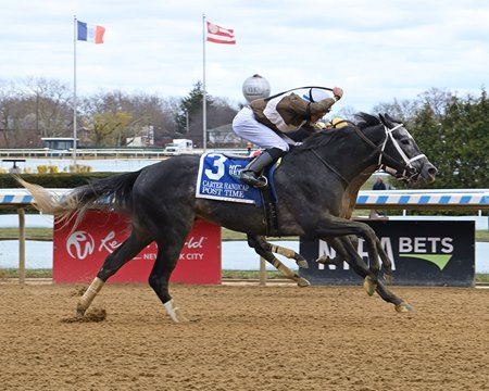 Post Time wins the Carter Stakes at Aqueduct Racetrack