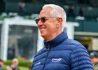 Todd Pletcher with Leslie’s Rose with Irad Ortiz, Jr. wins the Ashland Stakes (G1) at Keeneland, Lexington, KY  on April 5, 2024