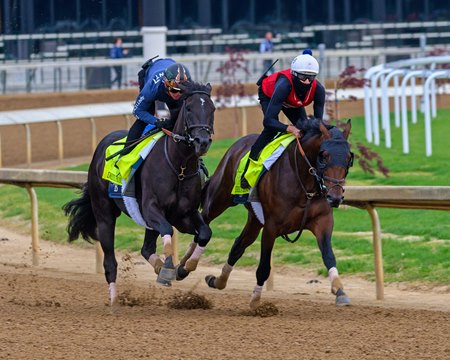 Domestic Product (outside) and Sierra Leone work April 27 at Churchill Downs