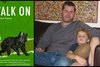The &#39;Walk On&#39; book cover and the author, Stephen Panus with son Jake