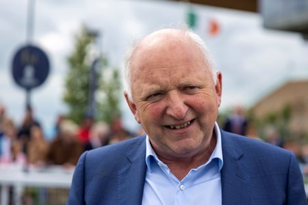 Adrian Murray, trainer of Patton winner Titanium Emperor