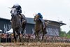 Seize the Grey and Jamie Torres win the G1 Preakness Stakes, Pimlico Racetrack, Baltimore, Md. May 18th, 2024, Mathea Kelley 