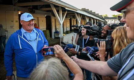 Ken McPeek after 2024 Kentucky Derby win.