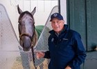 D. Wayne Lukas and Preakness winner Seize the Grey, May 19, 2024