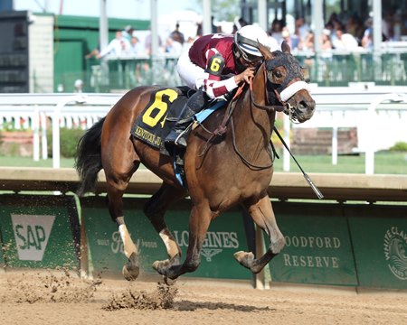 West Memorial defeats males in the Kentucky Juvenile Stakes at Churchill Downs