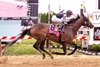 Shotgun Hottie wins the 2024 Allaire DuPont Distaff Stakes at Pimlico