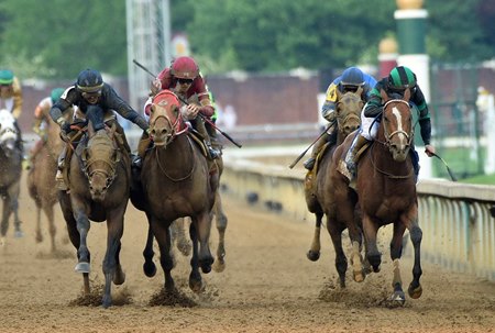 Mystik Dan's Kentucky Derby triumph produced the largest Kentucky Derby audience since 1989