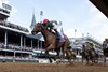 Vahva with Irad Ortiz, Jr. wins the Derby City Distaff Stakes presented by Kendall-Jackson Winery (Grade I) Churchill Downs, Louisville, KY, May 4, 2024, Mathea Kelley