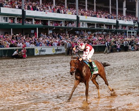 Thorpedo Anna's Kentucky Oaks victory is one of ten moments nominated to win the 2024 FanDuel Racing-NTRA Moment of the Year