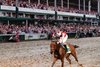 Thorpedo Anna with Brian Hernandez, Jr. wins the Longines Kentucky Oaks (G1) at Churchill Downs in Louisville, Ky on May 3, 2024.

Photo by Chad B. Harmon