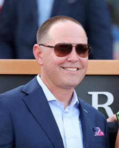 Trainer Chad Brown