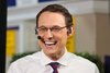 Steve Kornacki with NBC at Pimlico in Baltimore, MD. on May 18, 2024