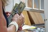 Betting at Pimlico on May 17, 2024. Photo By: Chad B. Harmon