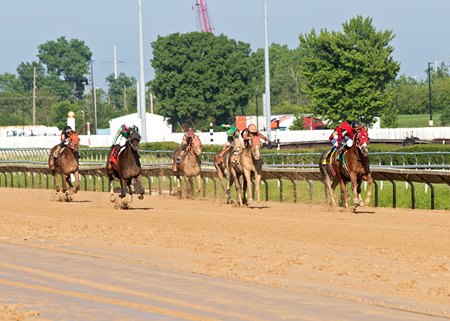 Racing at Hawthorne Race Course