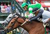 Future Is Now and Paco Lopez  Win the G3 Intercontinental Stakes Saratoga Racecourse, Saratoga Springs, NY, 6-6-24, Javier Molina
