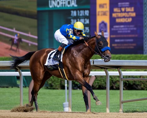 National Treasure Explosive in Metropolitan Handicap