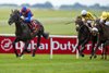 Los Angeles and Ryan Moore winning the Irish Derby.
The Curragh.
Photo: Patrick McCann/Racing Post
29.06.2024