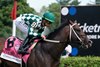 Cogburn and Irad Ortiz win the Japiur Stakes,   Saratoga Racecourse, Saratoga Springs, NY, 6-8-24, Mathea Kelley