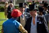 Wathnan Racing advisor Richard Brown congratulates James Doyle after winning onboard Haatem in the Jersey Stakes
Royal Ascot day 5.
Photo: Patrick McCann/Racing Post
22.06.2024