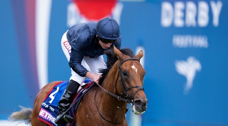 City of Troy wins the Derby at Epsom
