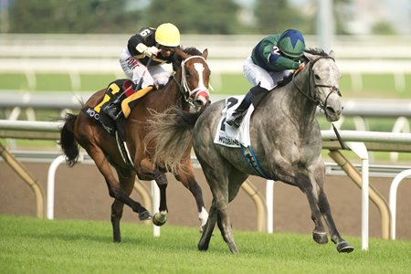 Implicated wins the Nassau Stakes at Woodbine