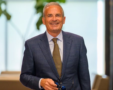 Dr. Jeffrey Berk at the 2024 Welfare and Safety of the Racehorse Summit